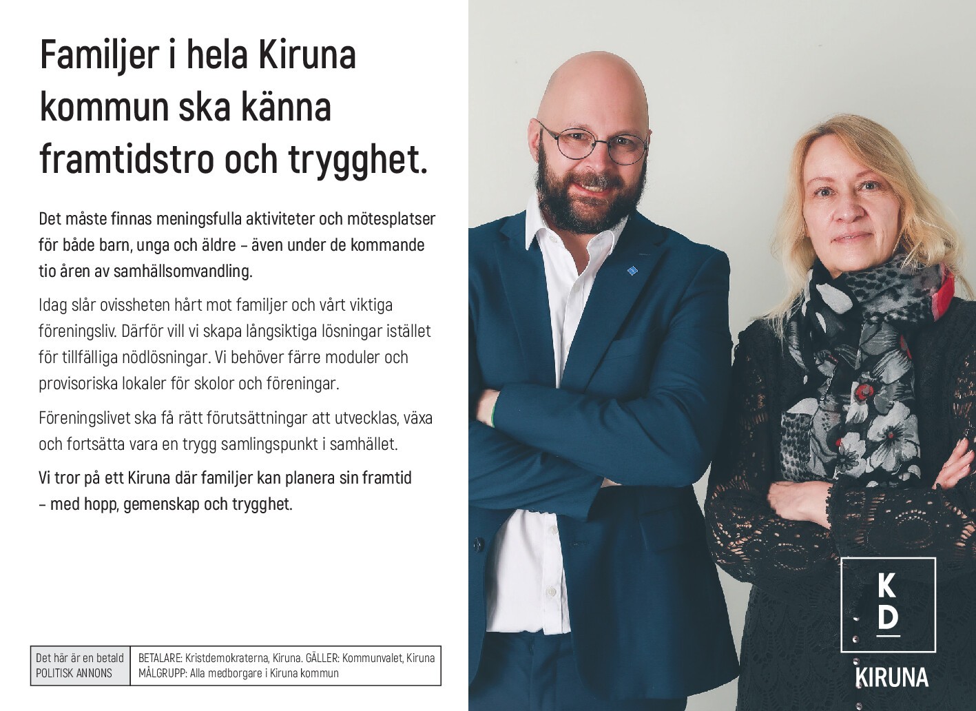 Framtidstro och trygghet för familjer